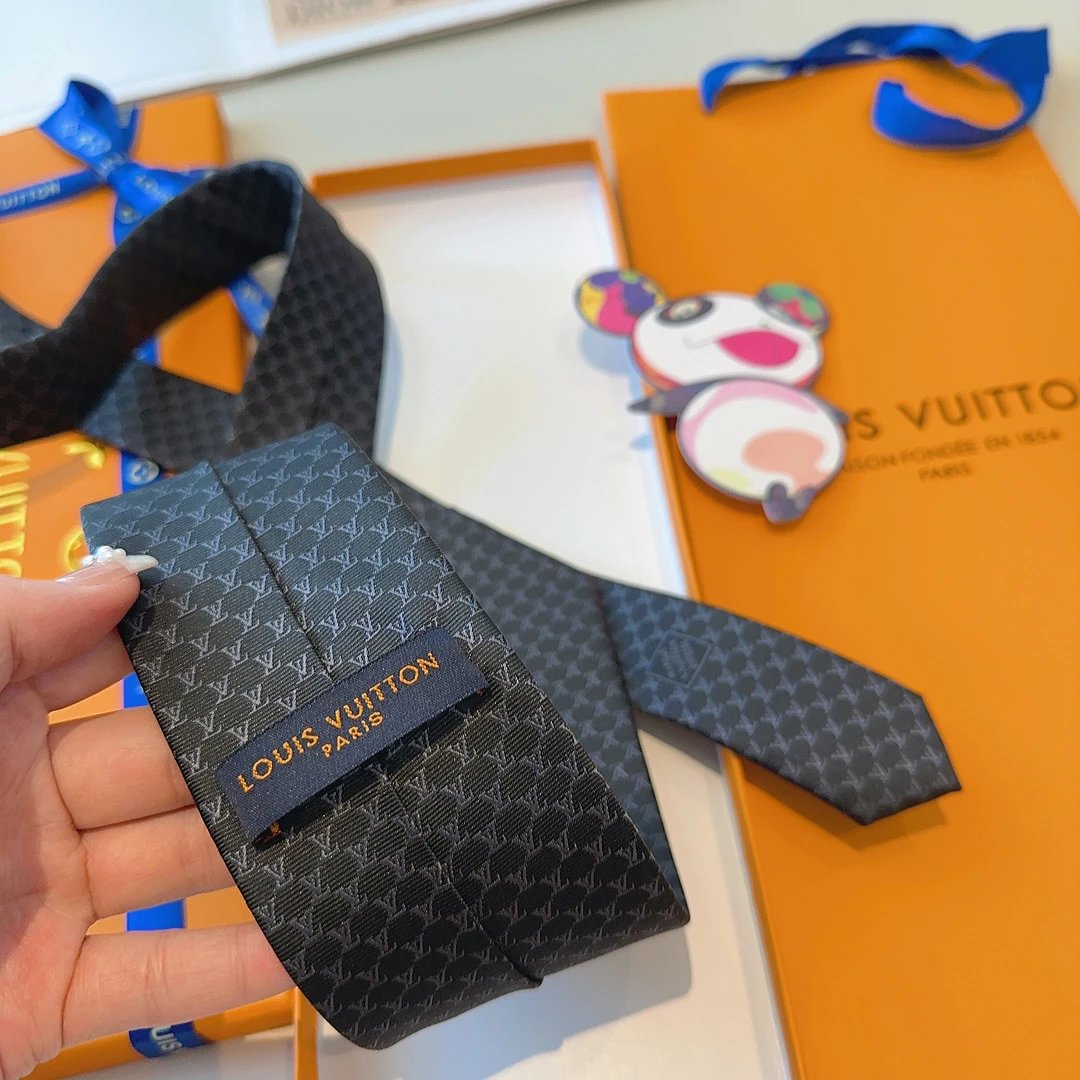 Louis Vuitton Silk Tie Ver.G — Zdjęcie 7