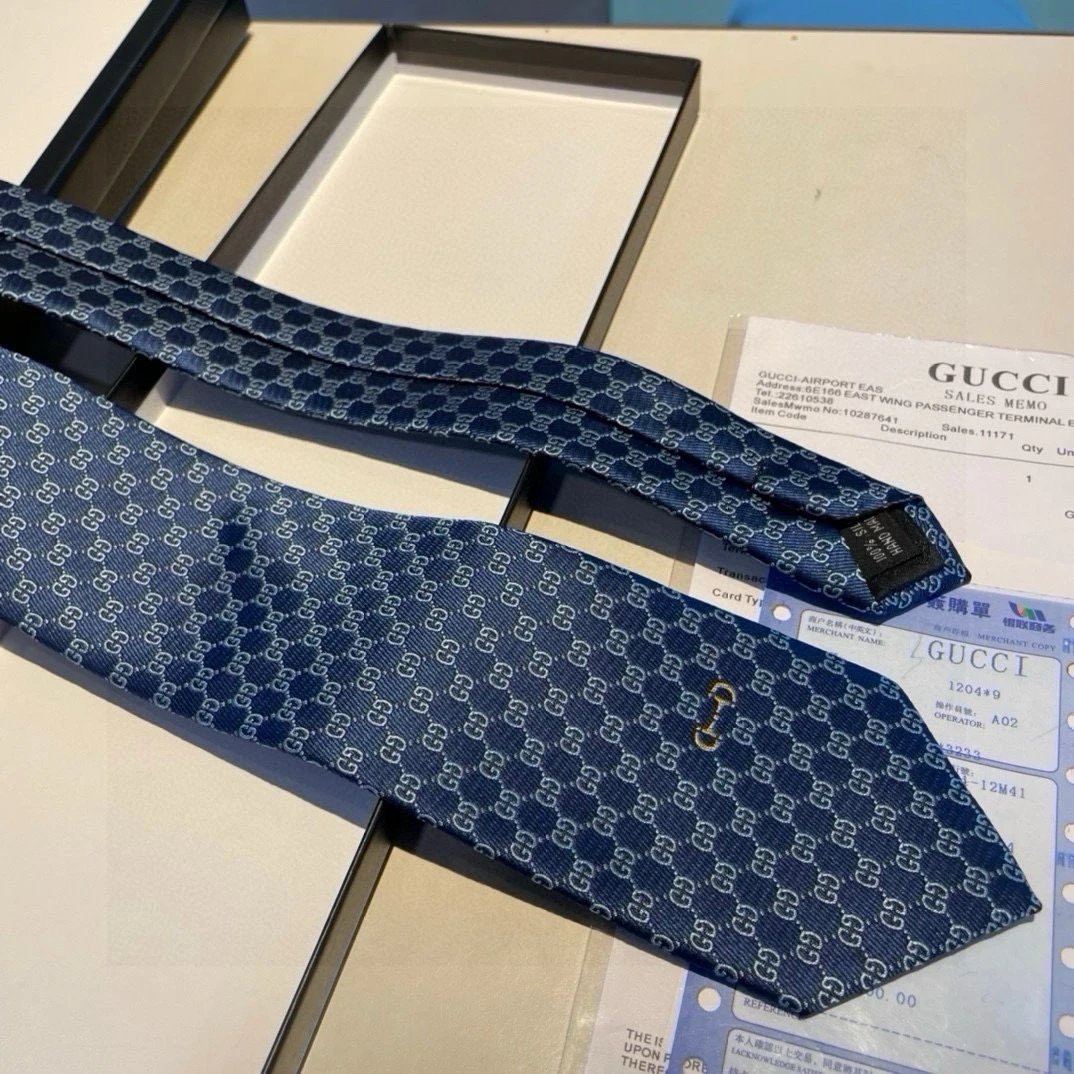 Gucci Silk Tie Ver.E — Zdjęcie 6