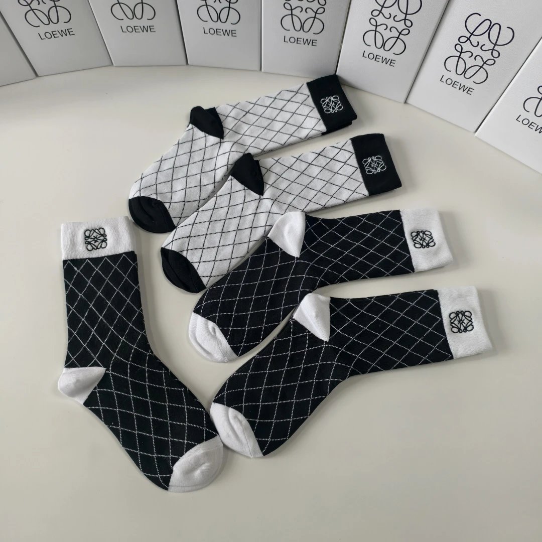 Loewe Crew Socks Ver.B — QC