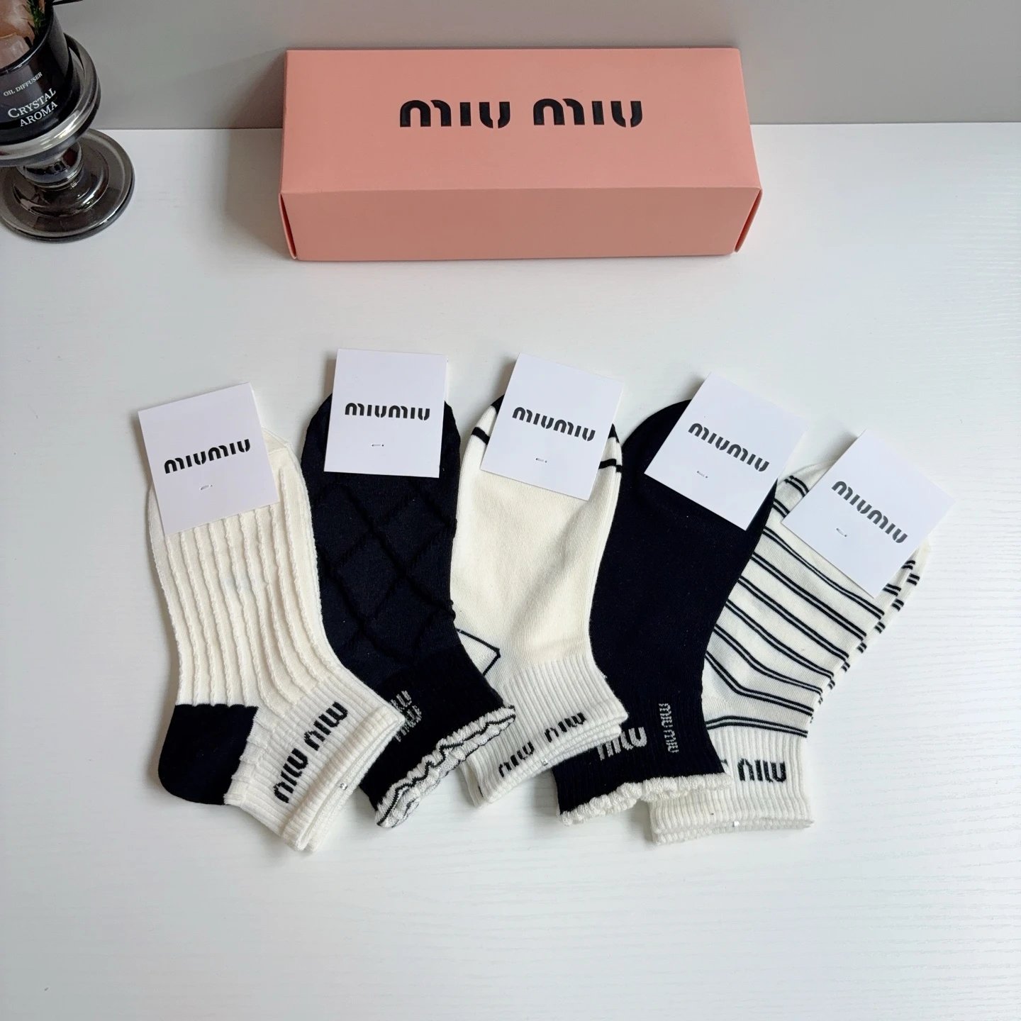 Miu Miu Cotton Socks Ver.B — photo 4
