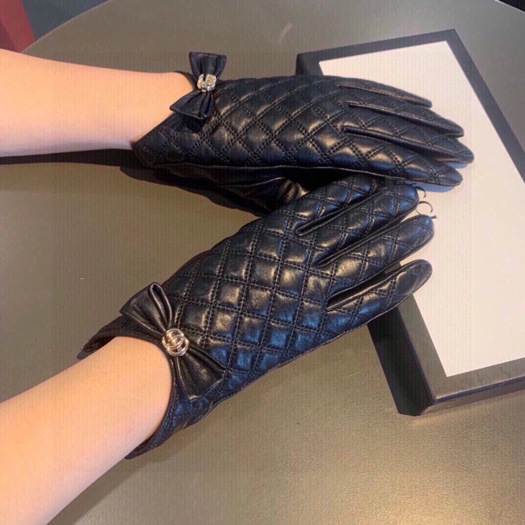 Gucci Lambskin Cashmere Gloves Ver.G — Photo 3