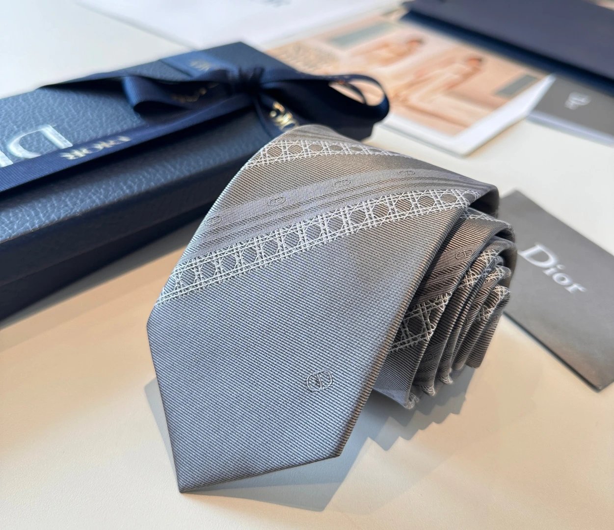 Dior Silk Tie Ver.C — Zdjęcie 7