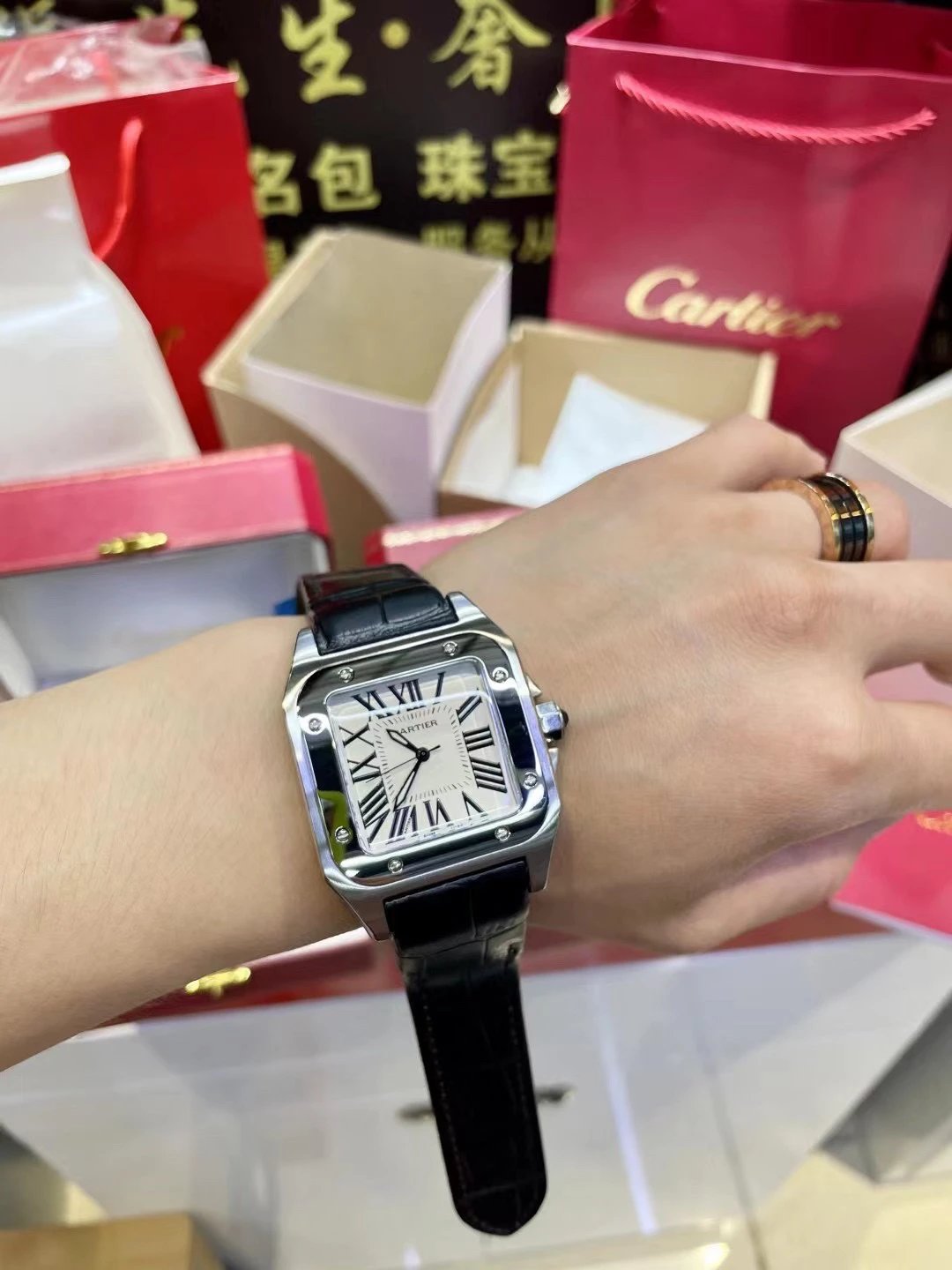 Cartier Santos Automatic Watch Ver.B — Zdjęcie 7