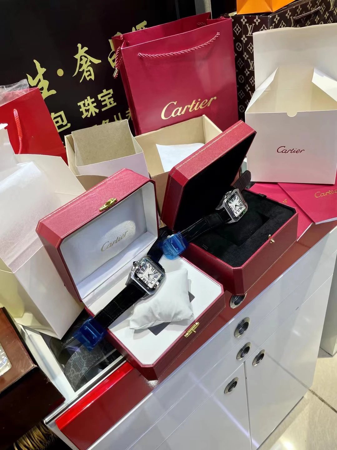 Cartier Santos Automatic Watch Ver.B — Zdjęcie 9