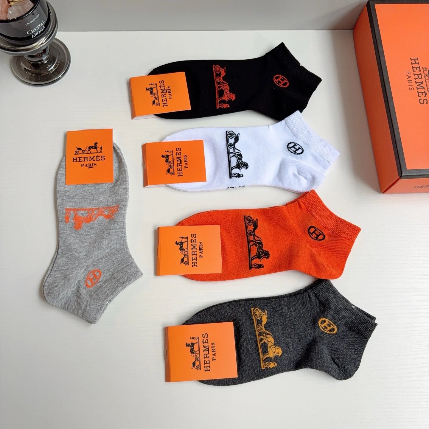 Hermes No-Show Socks Ver.C — Zdjęcie 9