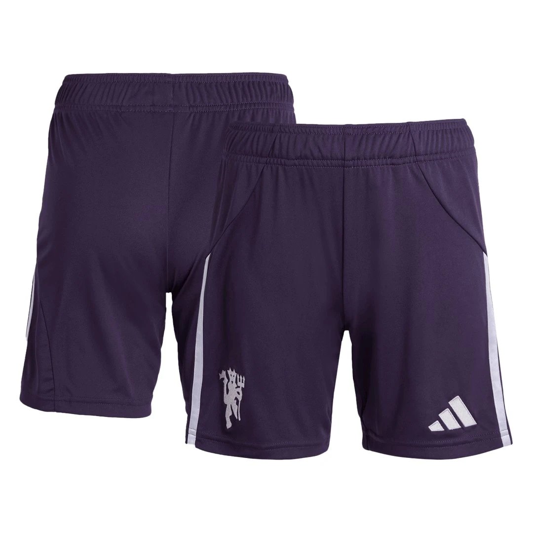Manchester United Away Soccer Shorts 2025 26 — photo 3