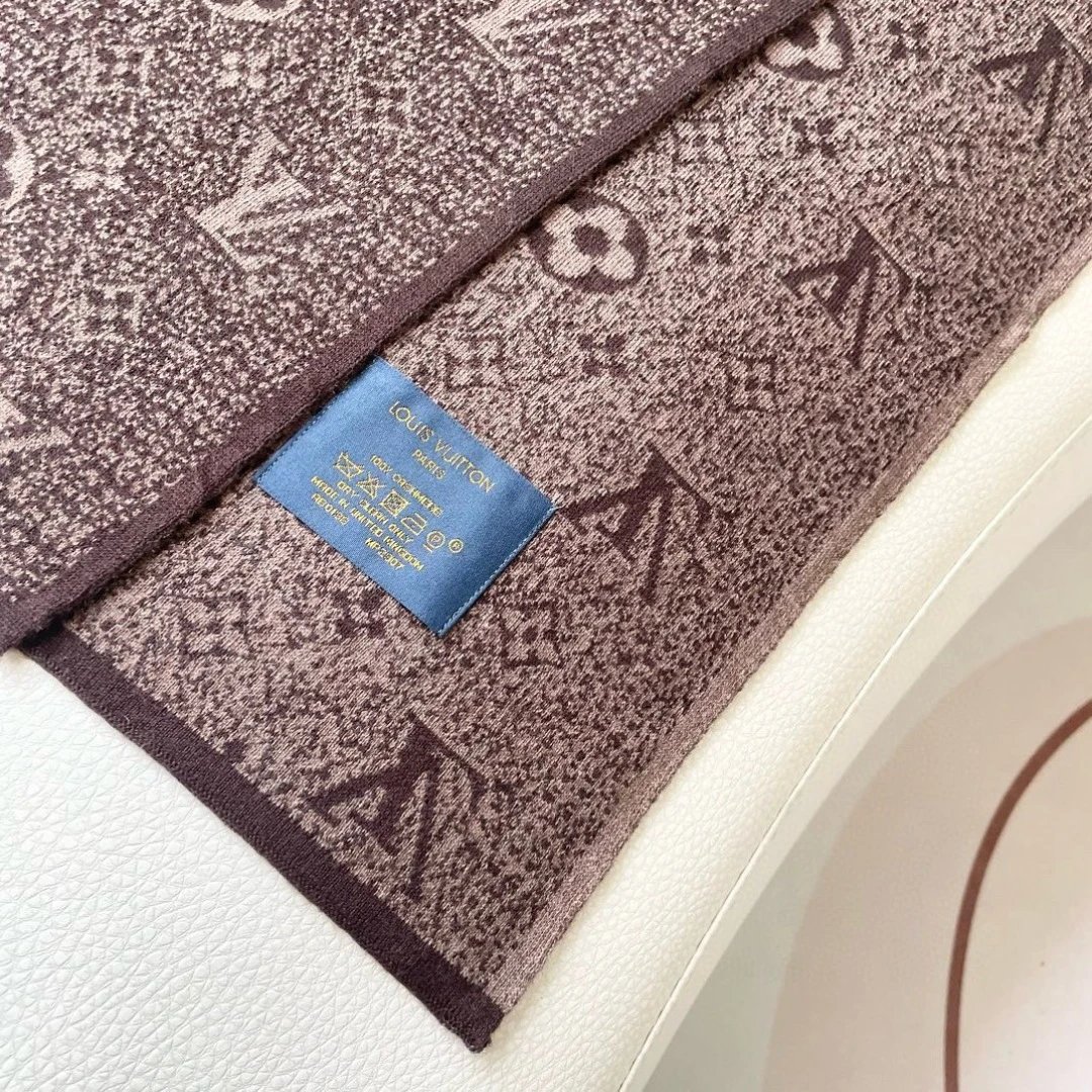 Louis Vuitton Cashmere Scarf Ver.G — Zdjęcie 9
