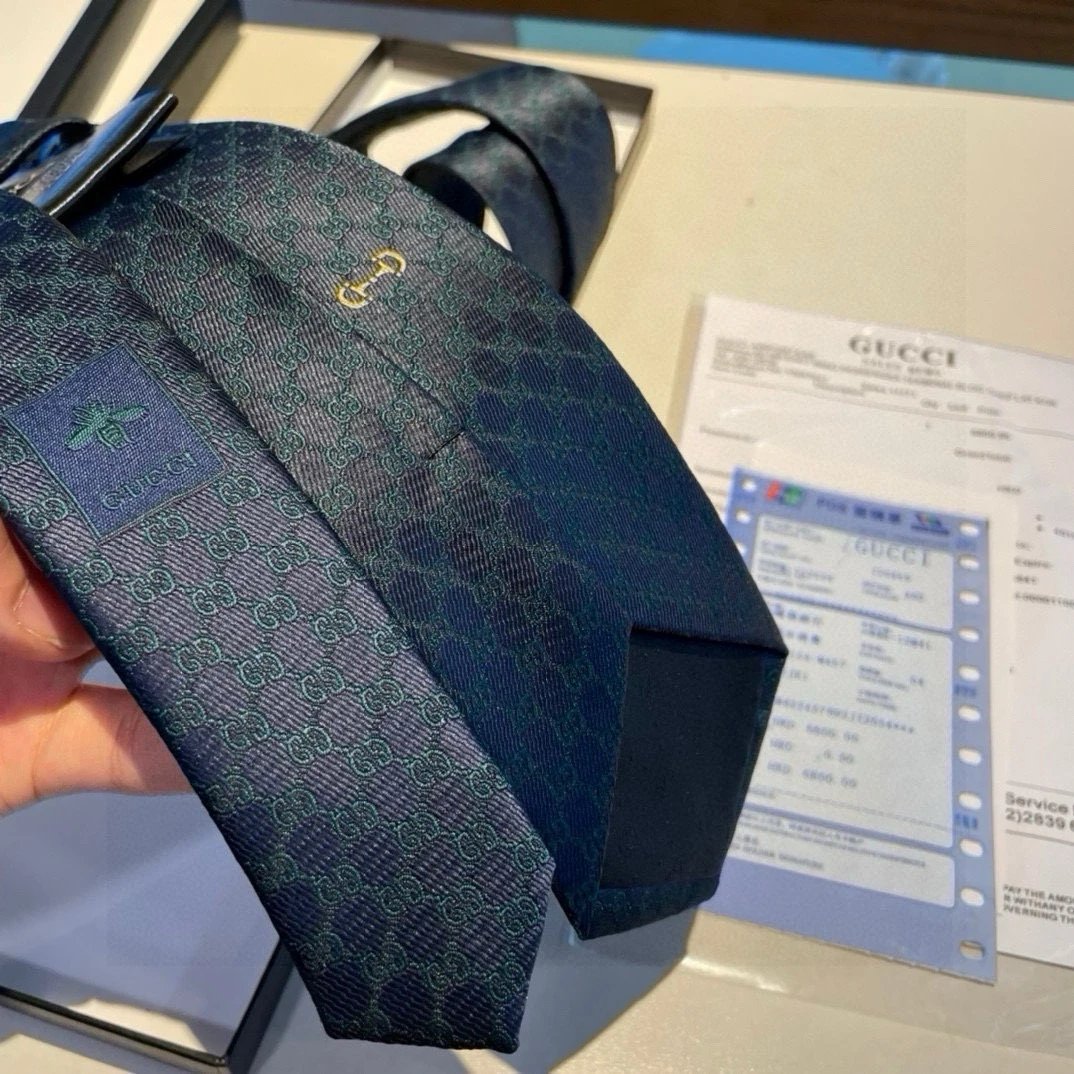 Gucci Silk Tie Ver.G — Zdjęcie 7