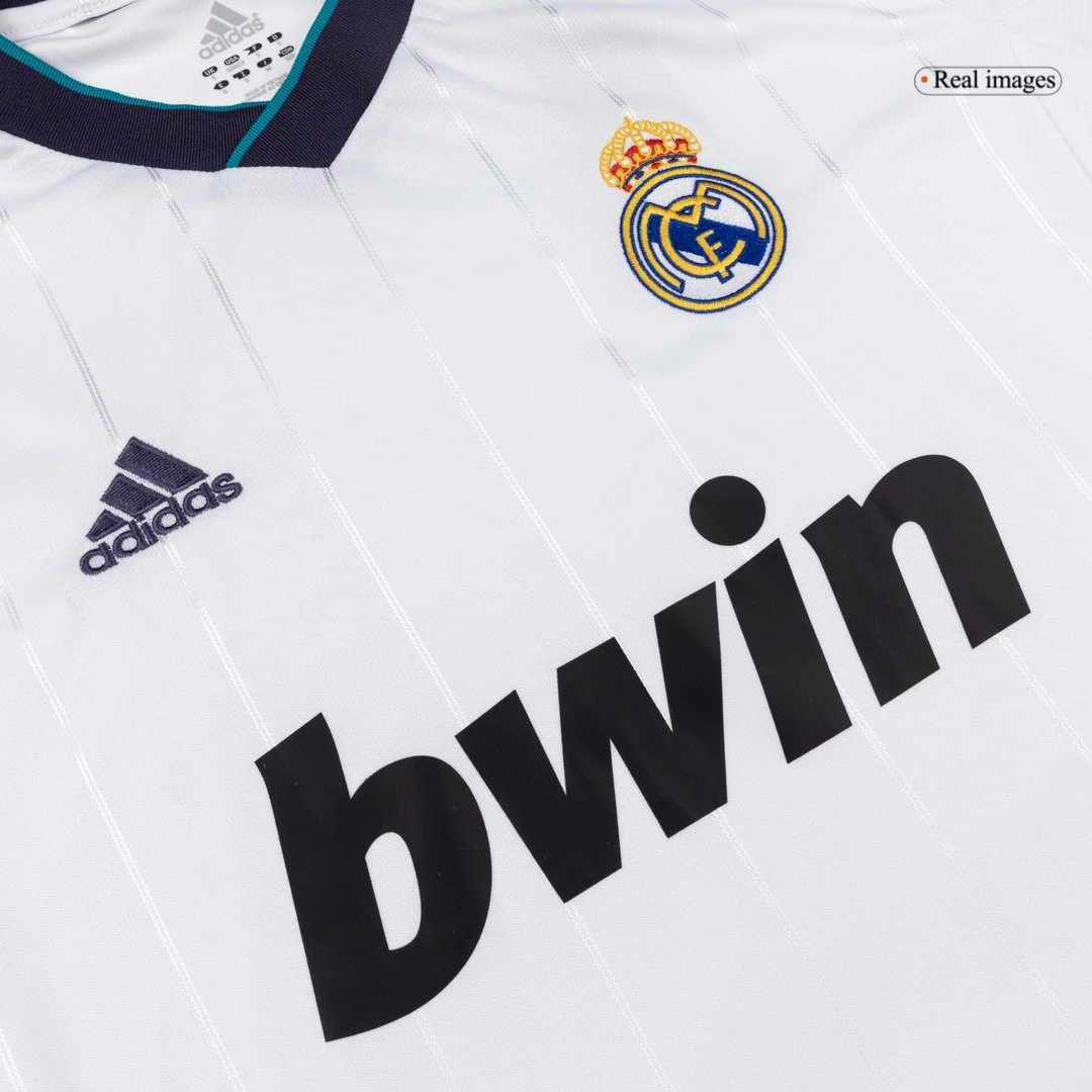 Real Madrid 12/13 Retro Home Jersey — Zdjęcie 8