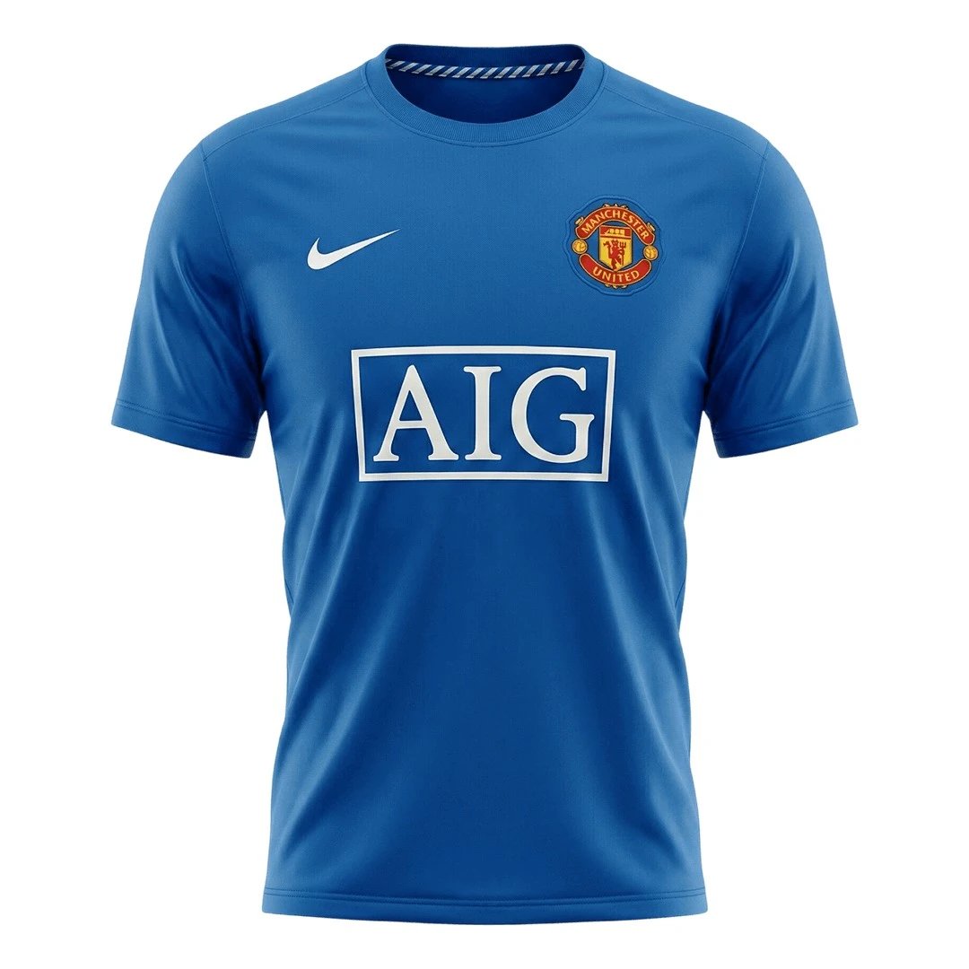 Manchester United 2008/09 Retro Third Jersey — photo 2