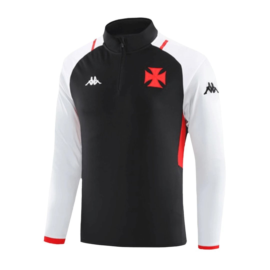 2023 Vasco da Gama 1 4 Zip Tracksuit 24 Black — Photo 3
