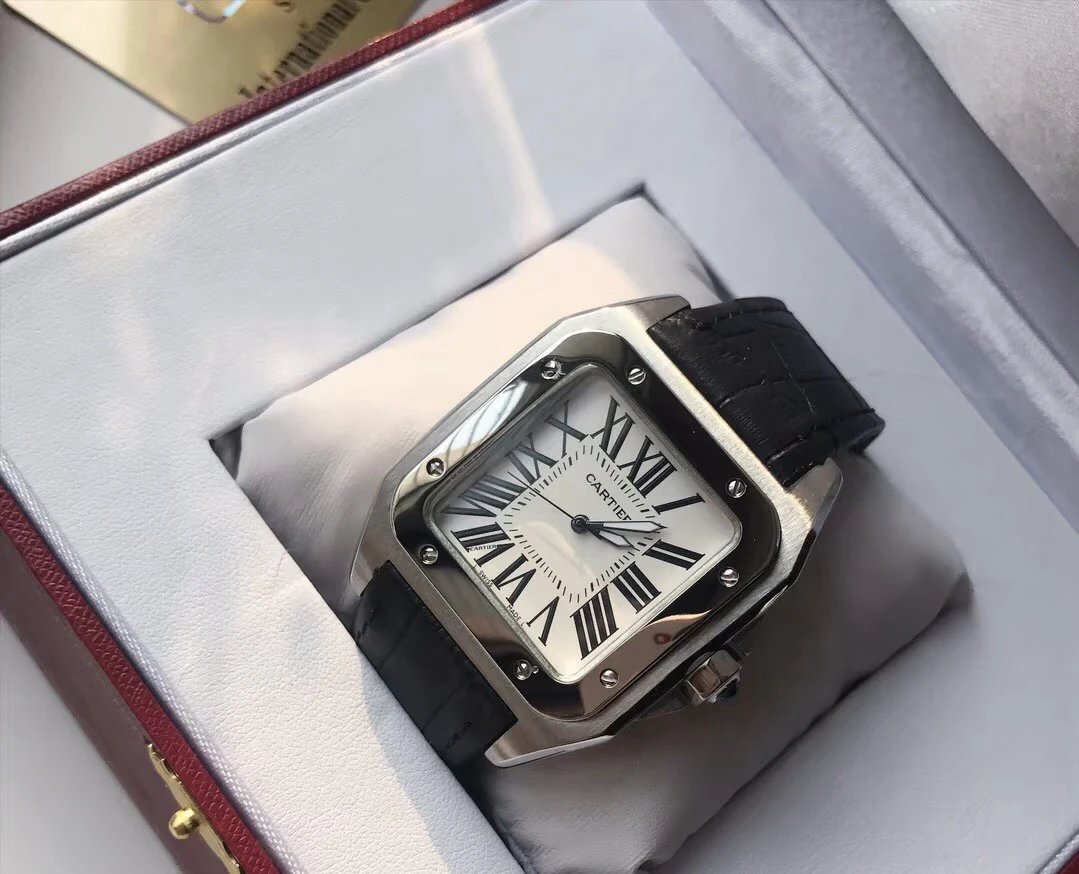 Cartier Santos Quartz Couple Watch 39mm Ver.D — photo 3