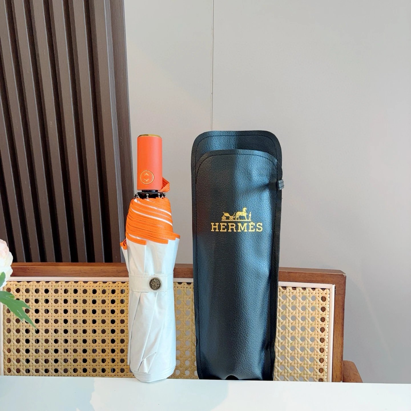 Hermes UV Protection Folding Umbrella Ver.E — Photo 2