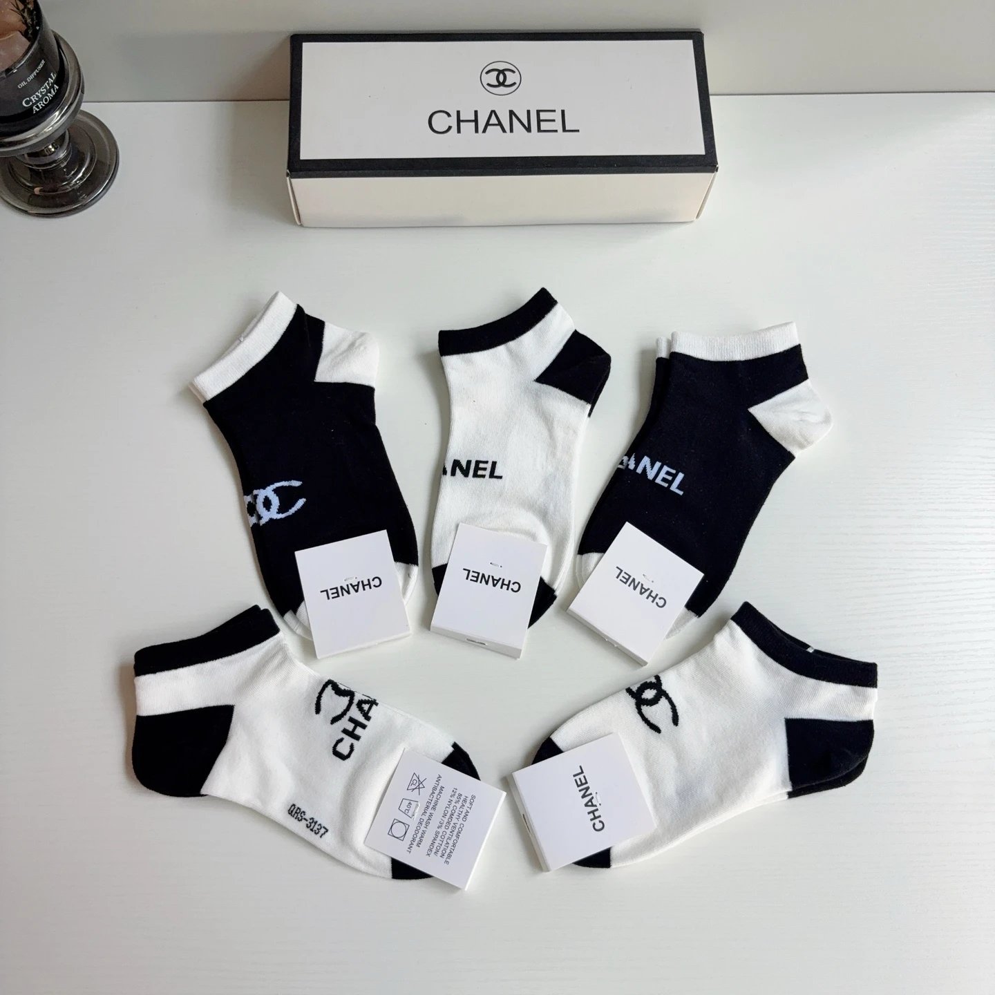 Chanel No-Show Socks Ver.D — photo 8