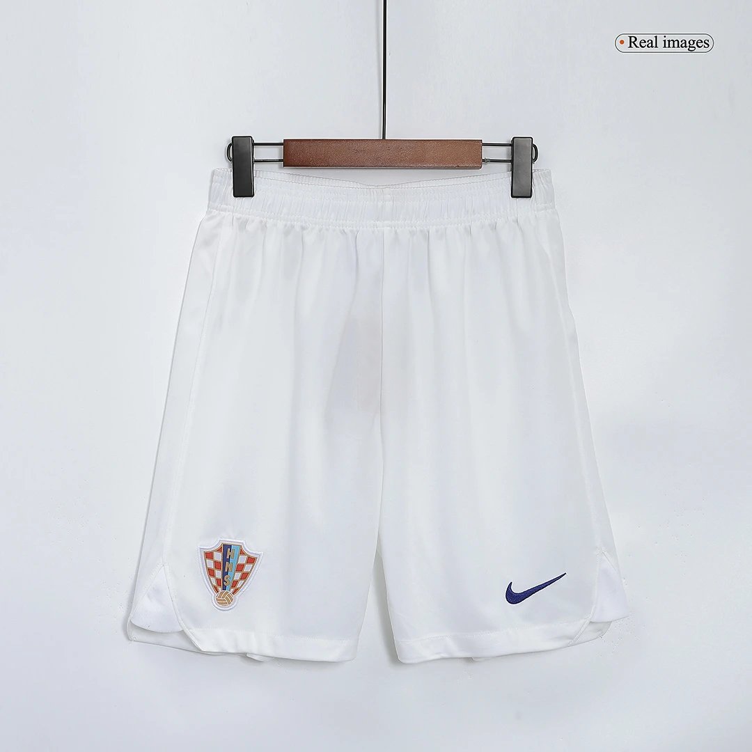 Croatia 2022 Home Soccer Shorts — Photo 3