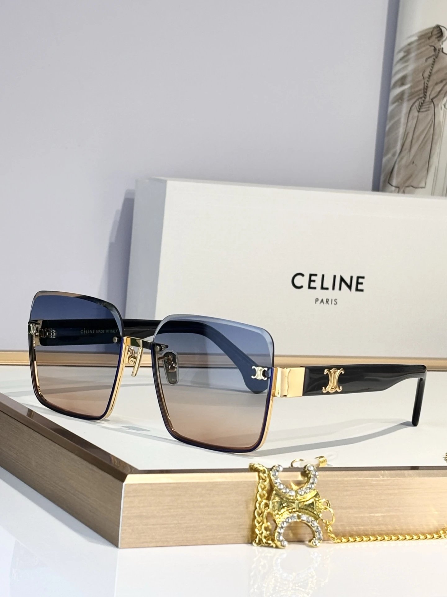Celine CL40249 Sunglasses 59-17-145 — photo 2