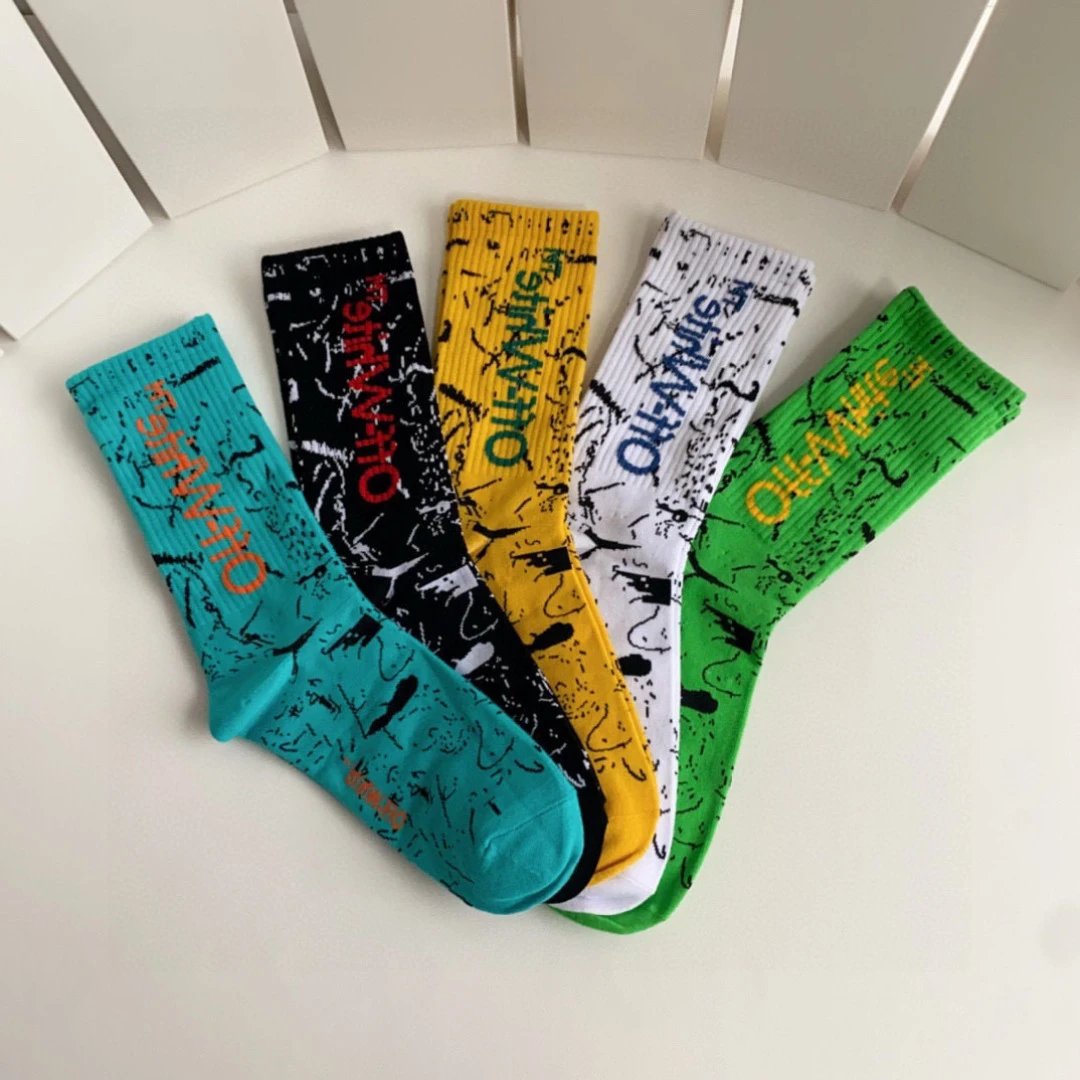 Off-White Crew Socks 5-Pair Box Ver.A — photo 5
