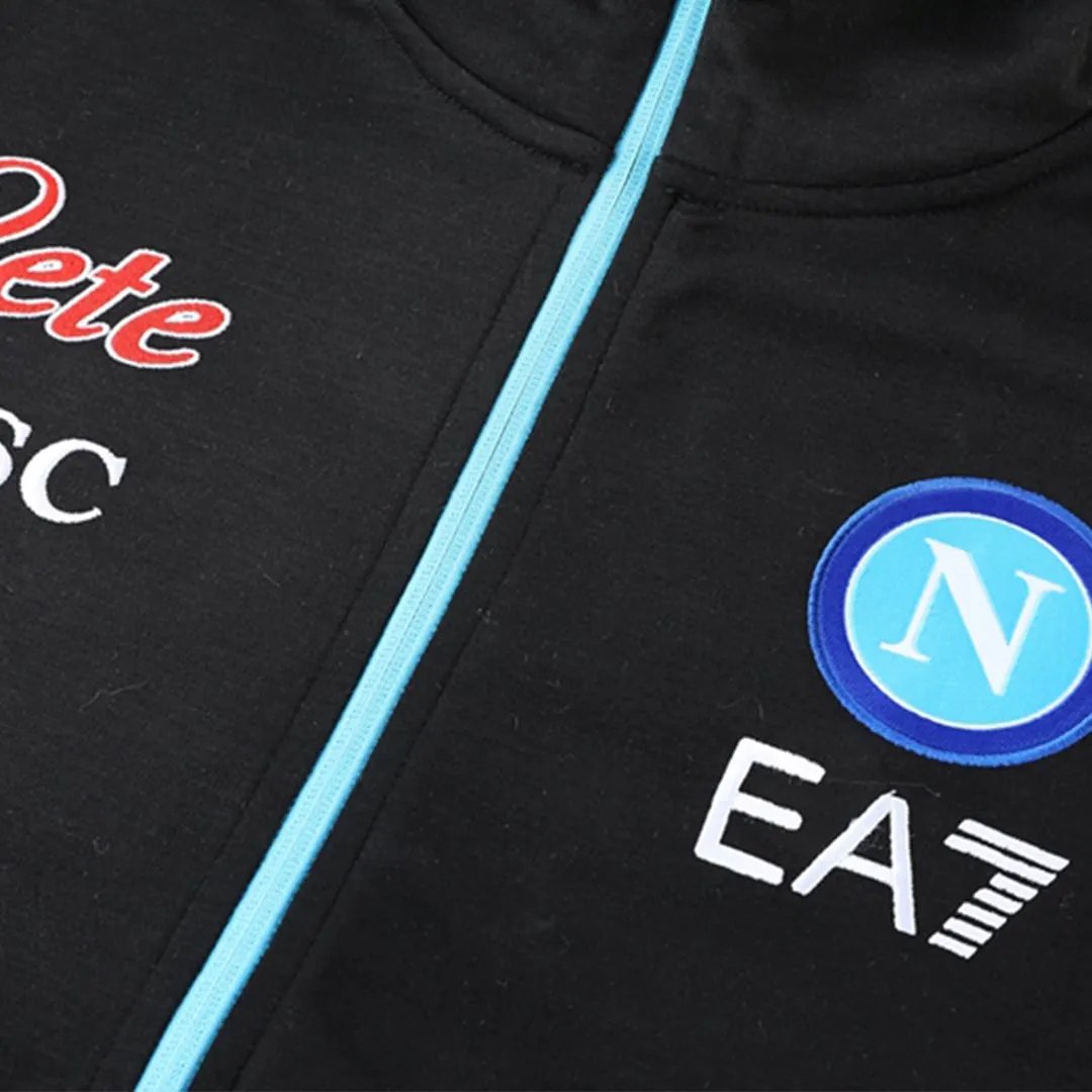Napoli 2022 Hoodie Tracksuit 23 Black — QC