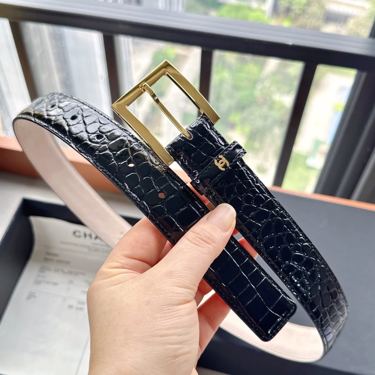 Chanel Leather Reversible Belt Ver.B — Photo 6