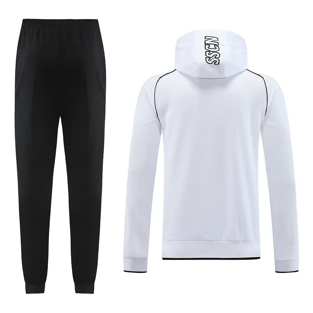 Napoli Hoodie Tracksuit 2023 24 White — photo 3