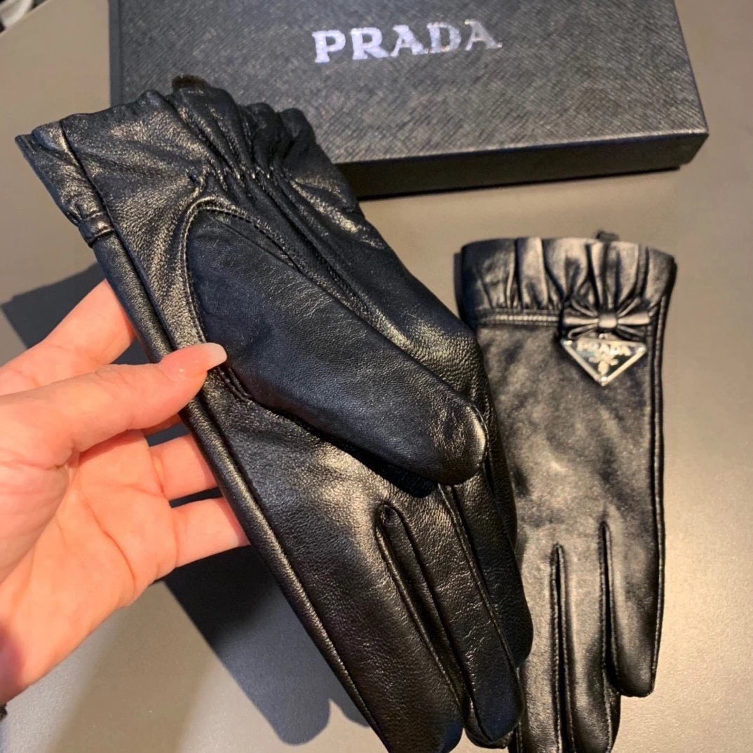 Prada Lambskin Cashmere Gloves Ver.B — Photo 7