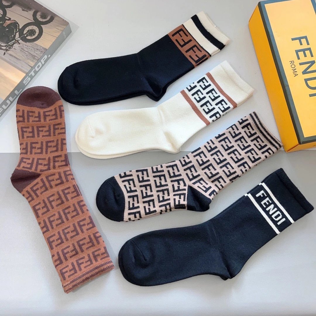 Fendi Knee-High Socks — QC