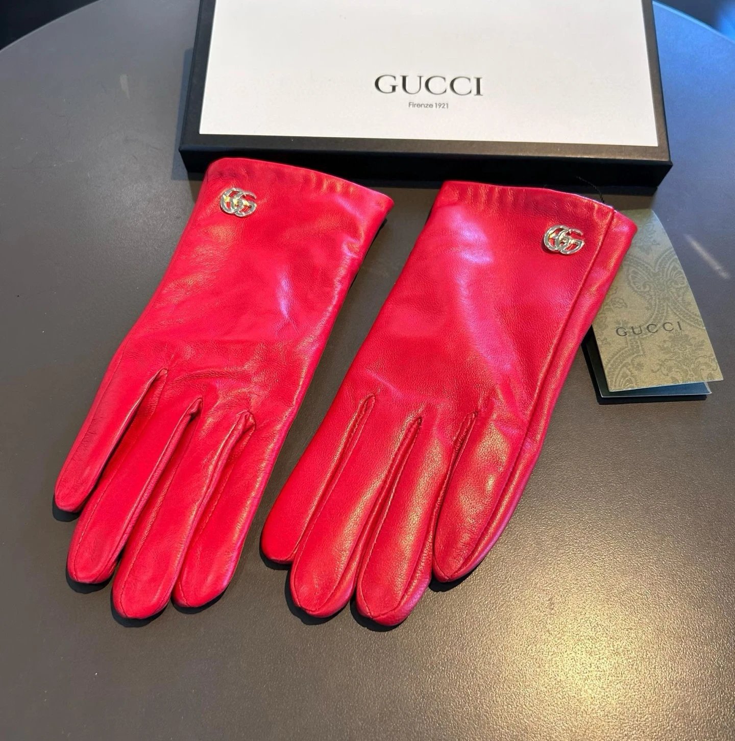 Gucci Lambskin Cashmere Gloves Ver.C — Photo 6