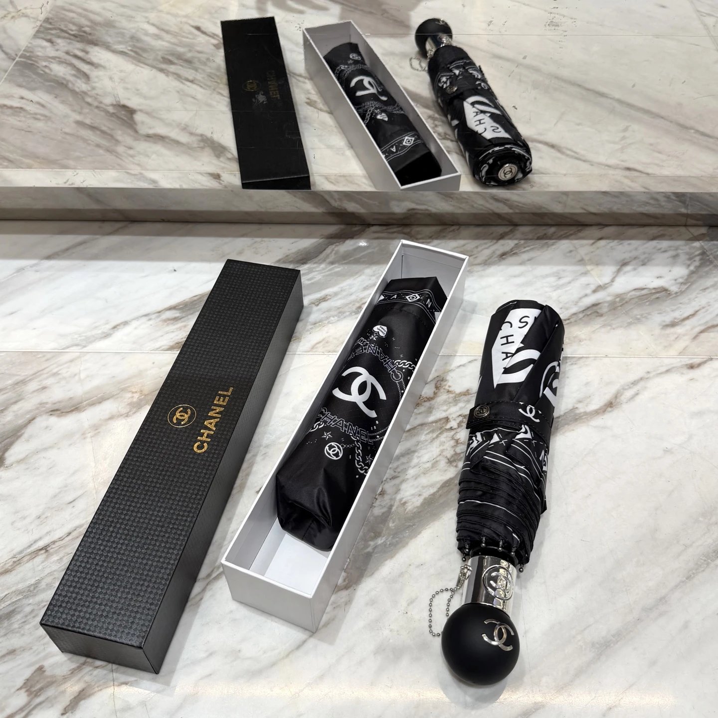 Chanel UV Protection Folding Umbrella Ver.A — Photo 6