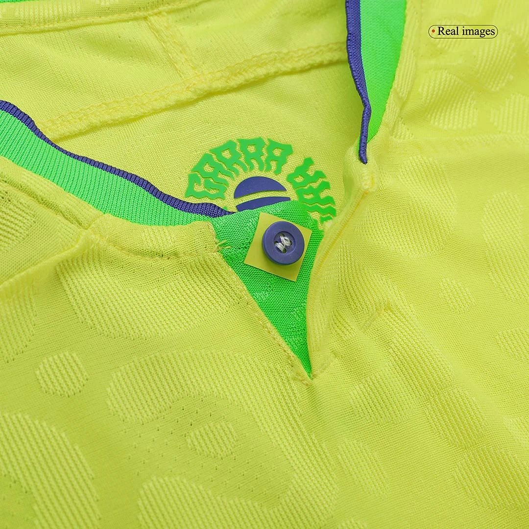 Brazil 2022 Home Jersey (Player Version) — QC