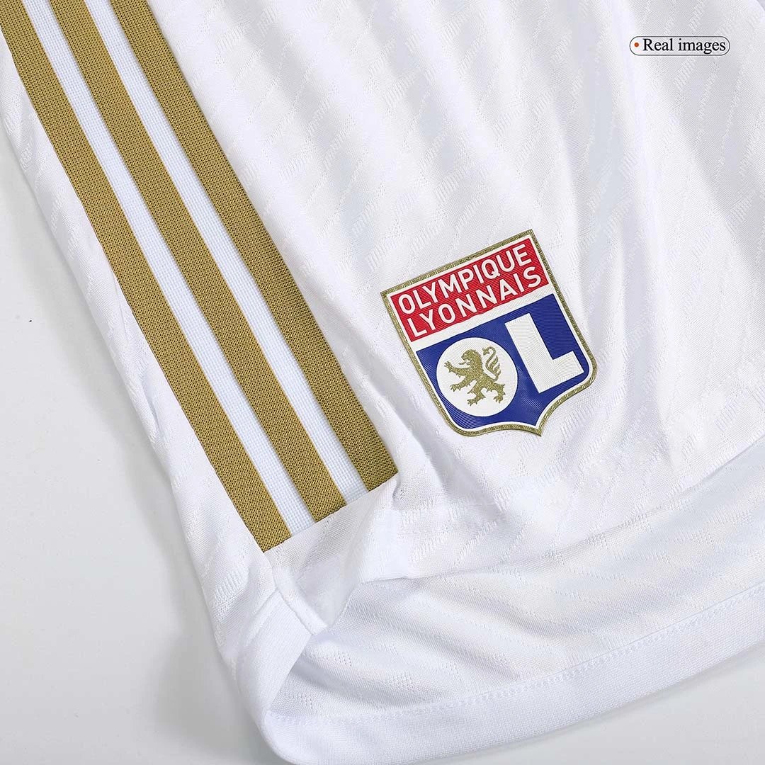 Olympique Lyonnais Home Authentic Soccer Shorts 2023 24 — photo 5