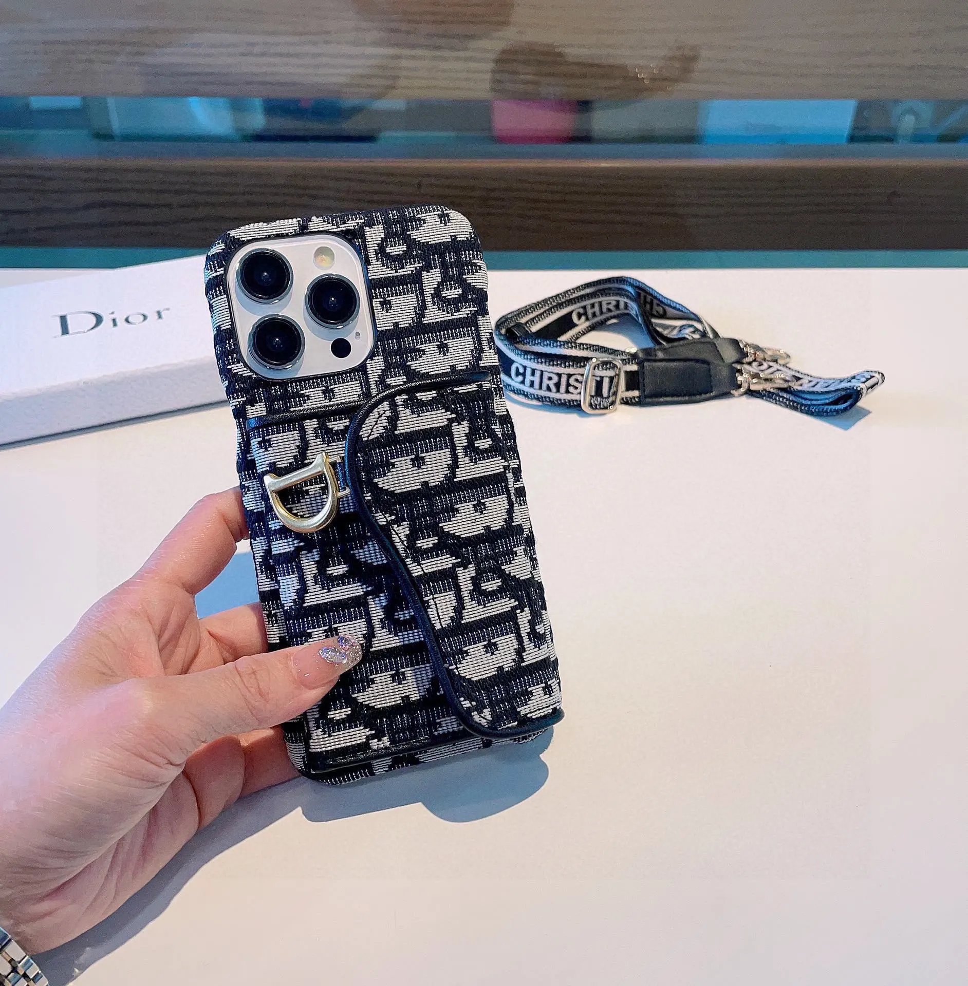Dior Crossbody Card Holder Ver.A — Photo 8