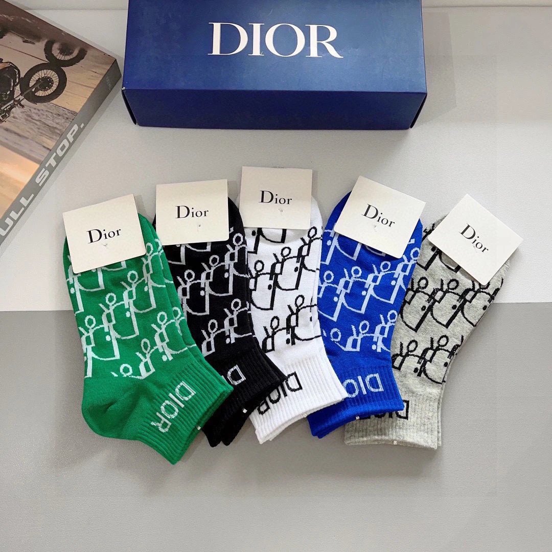 Dior Cotton Socks — photo 3