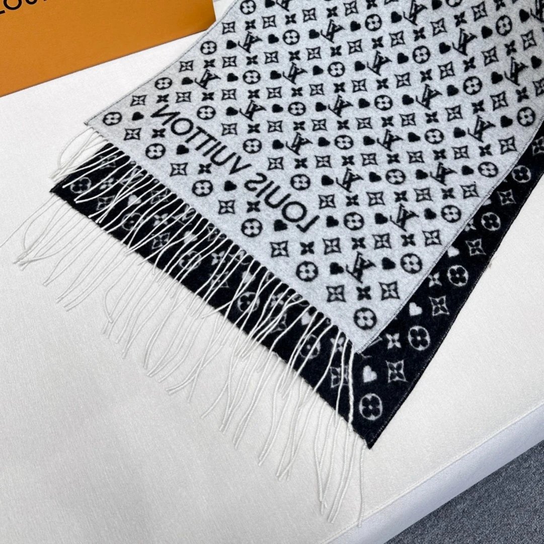 Louis Vuitton Cashmere Scarf Ver.B — Photo 5