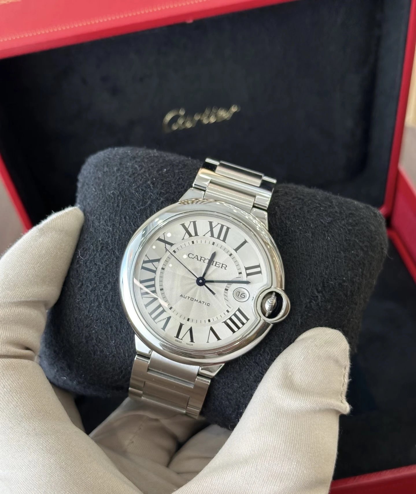 Cartier Ballon Bleu Automatic Watch 42mm Ver.D — photo 4