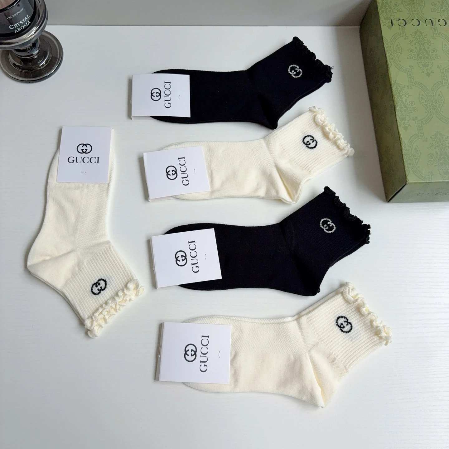 Gucci Crew Cotton Socks Ver.C — photo 8