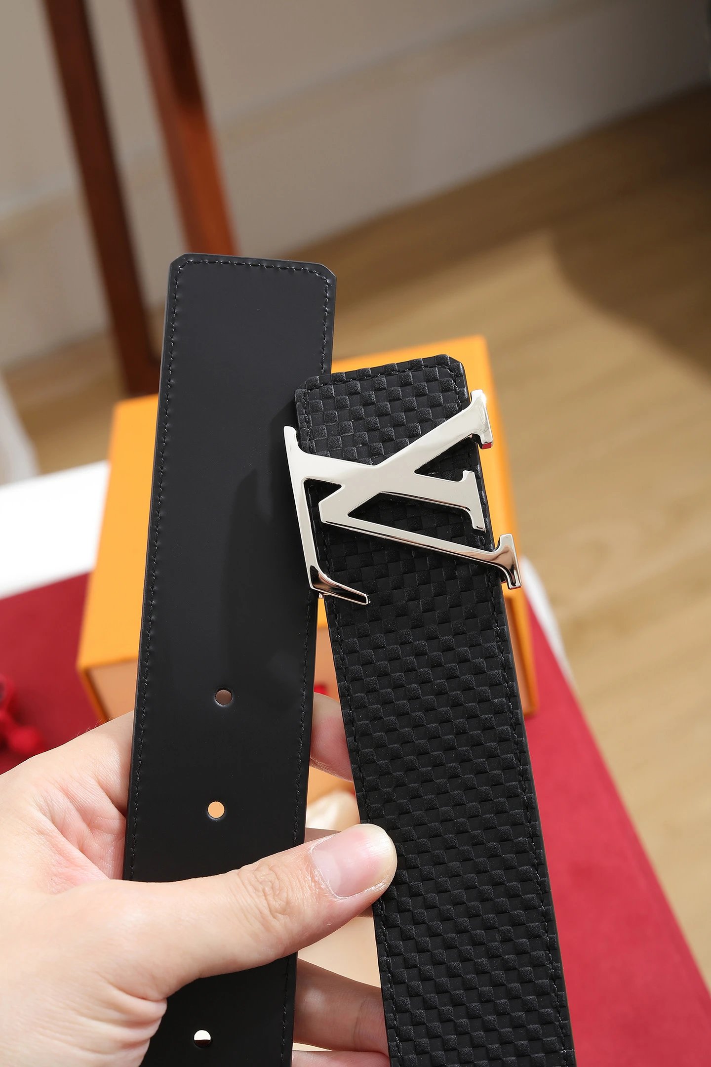 Louis Vuitton Leather Belt Ver.C — photo 3