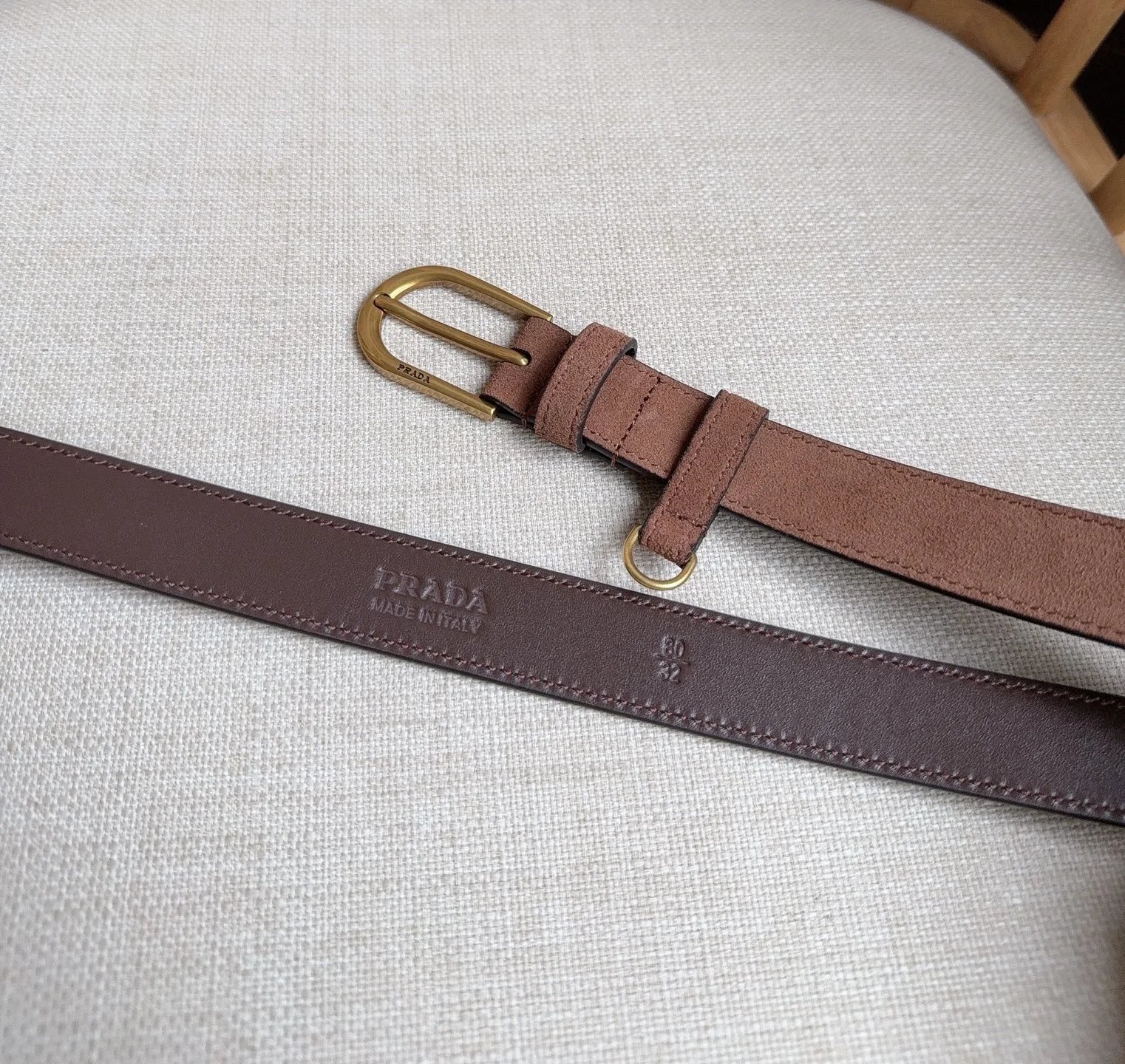 Prada Leather Belt Ver.D — photo 3