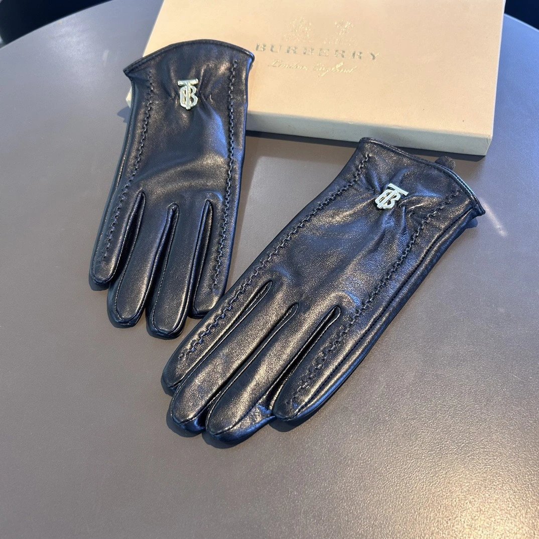 Burberry Lambskin Thermal Gloves Ver.C — QC