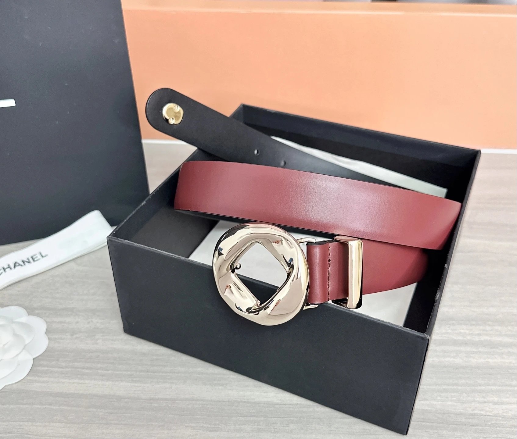 Chanel Leather Reversible Belt Ver.D — photo 5