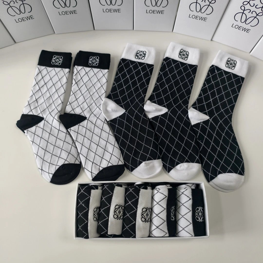 Loewe Crew Socks Ver.B — QC