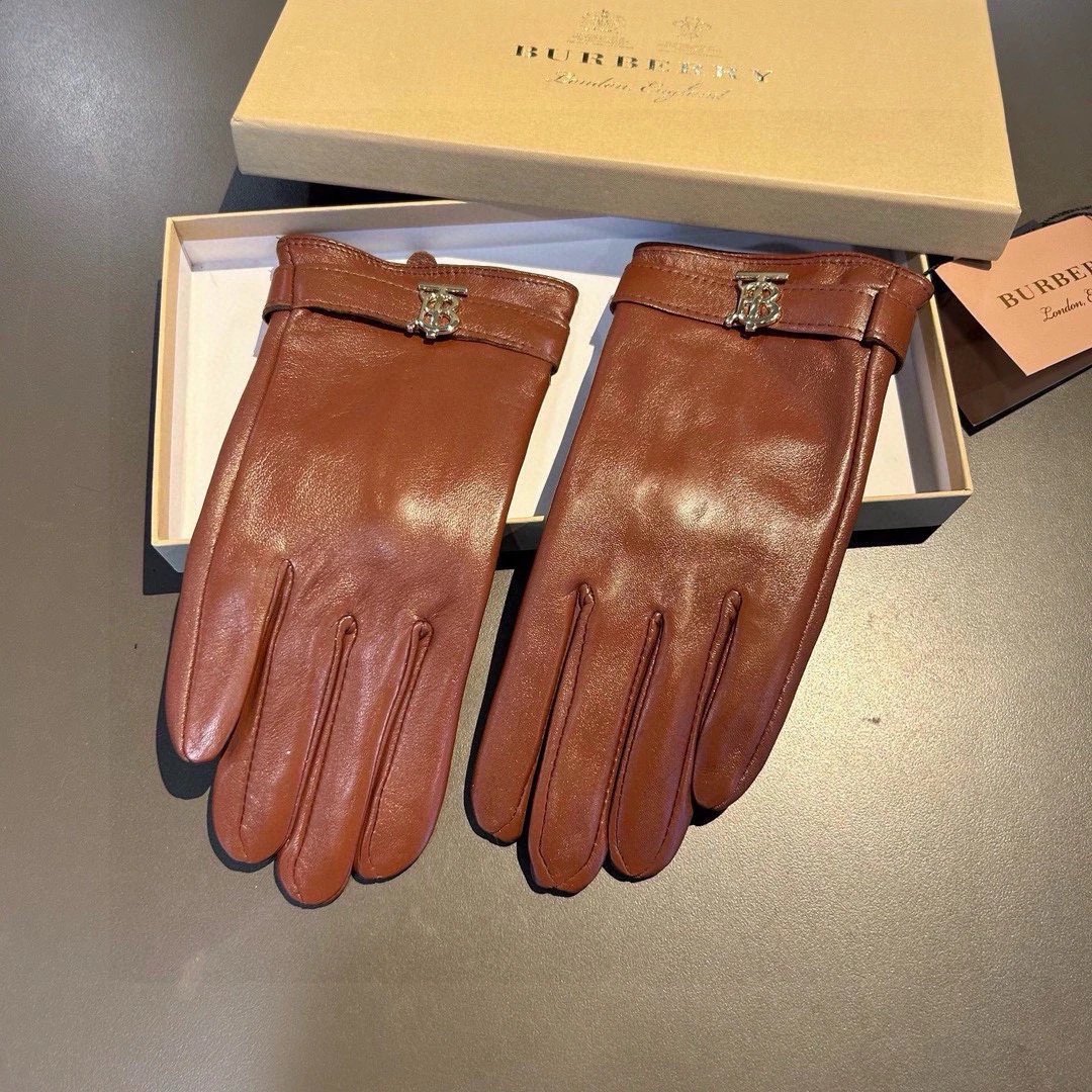 Burberry Lambskin Thermal Gloves Ver.F — Photo 8