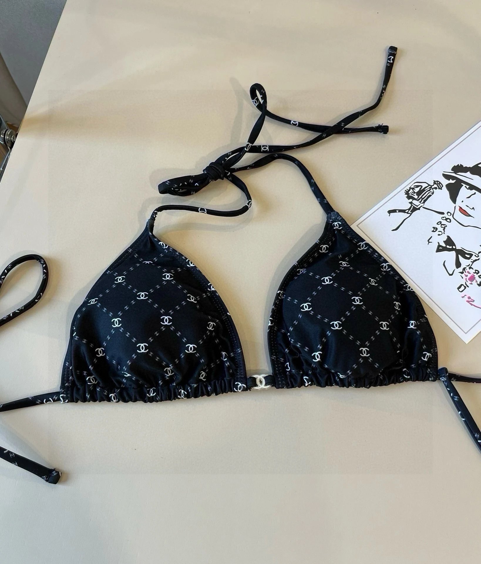 Chanel Bikini One-Piece Swimwear Ver.B — Photo 4
