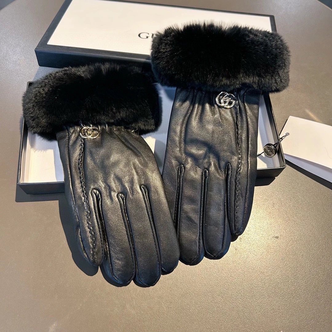 Gucci Touchscreen Thermal Gloves — Zdjęcie 4