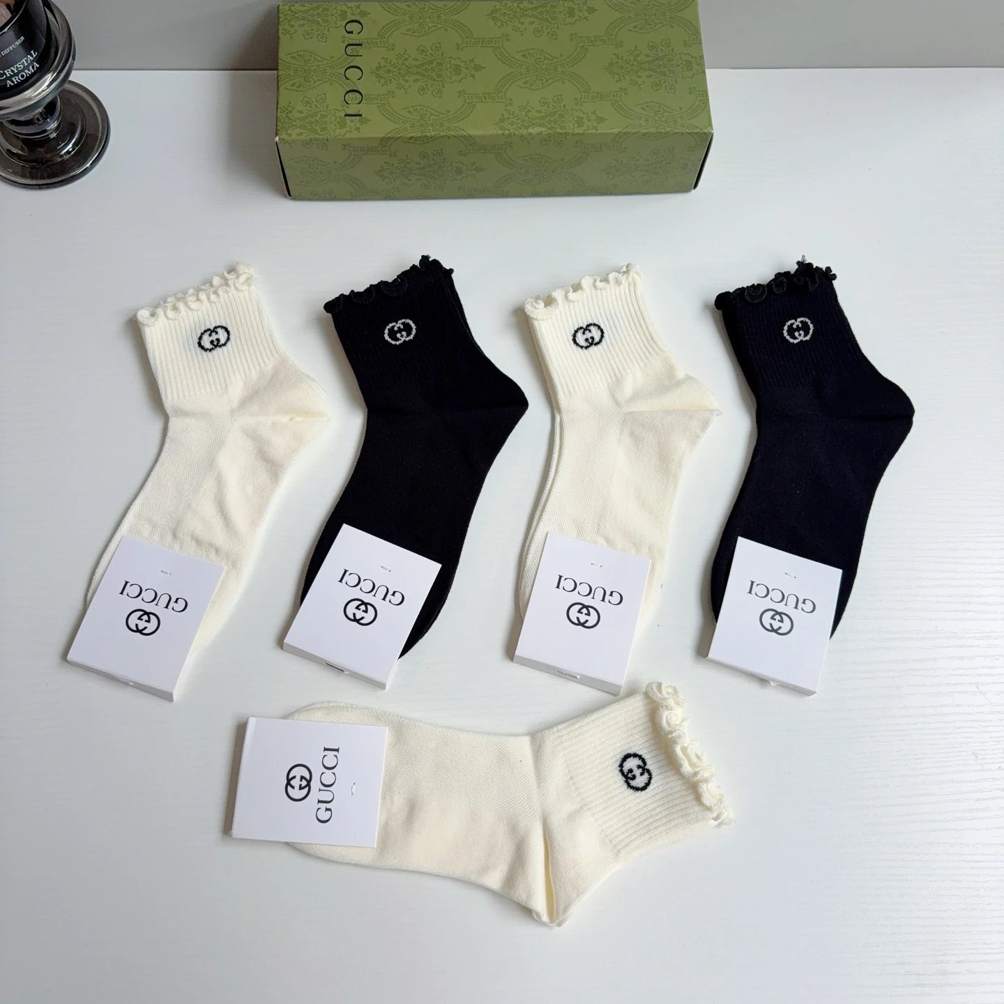 Gucci Crew Cotton Socks Ver.C — photo 7