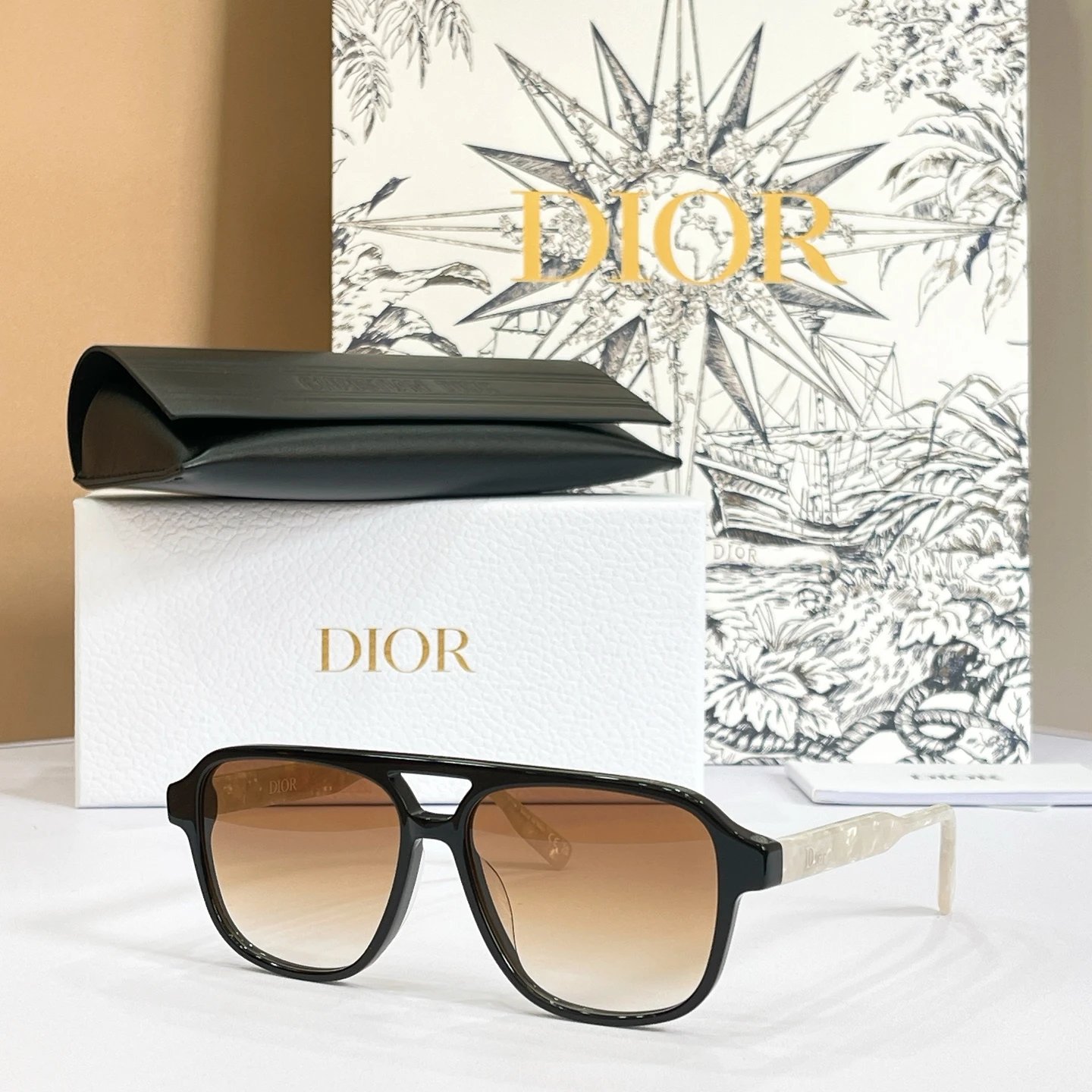 Dior Ribbon Sunglasses 56-14-145 — photo 8