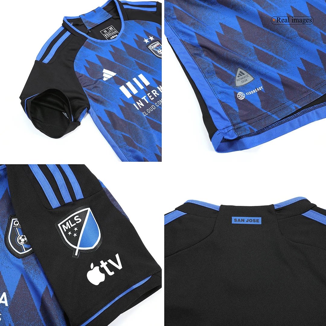 2023 San Jose Earthquakes Home Jersey - Kids — Zdjęcie 12