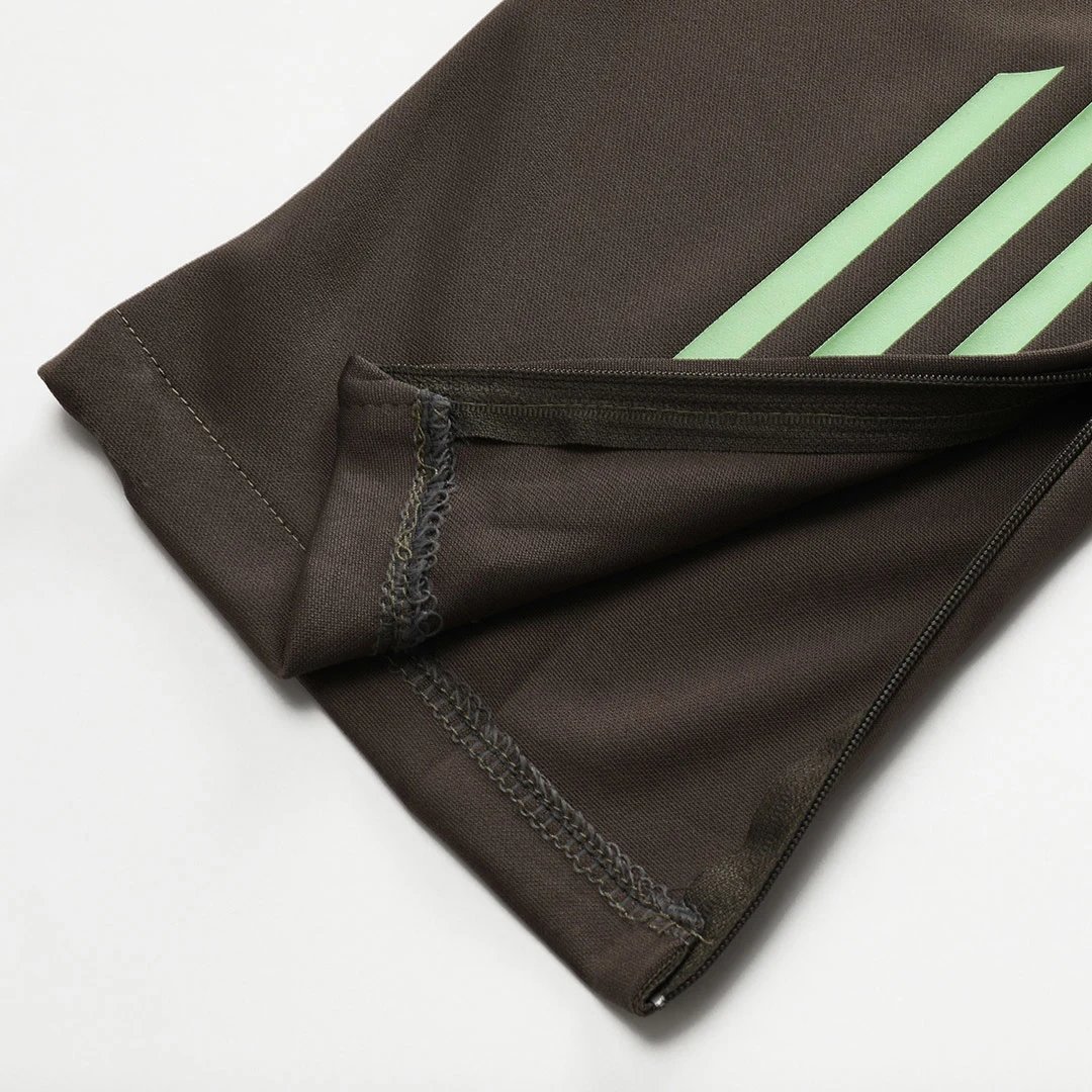 Real Madrid 2025 1 4 Zip Tracksuit 26 Kids Green — Photo 24