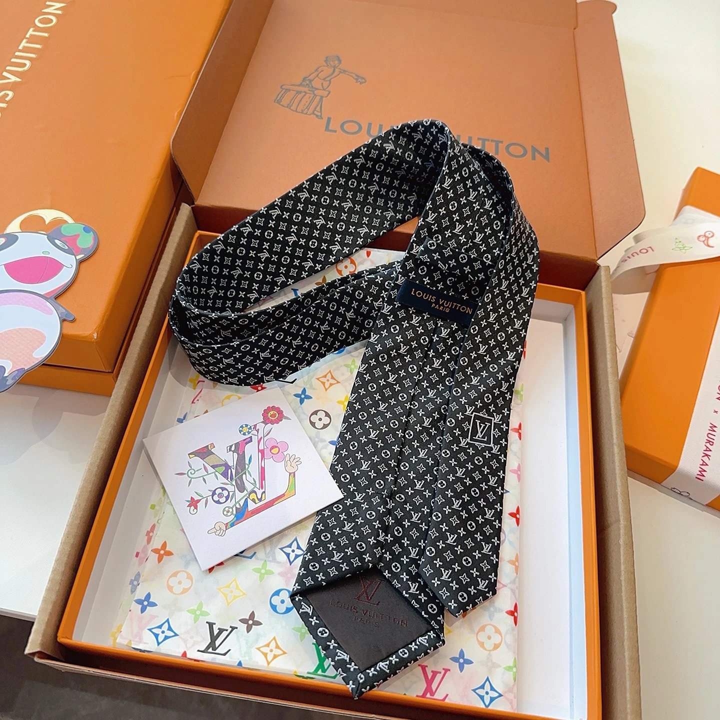 Louis Vuitton Silk Tie Ver.Q — QC