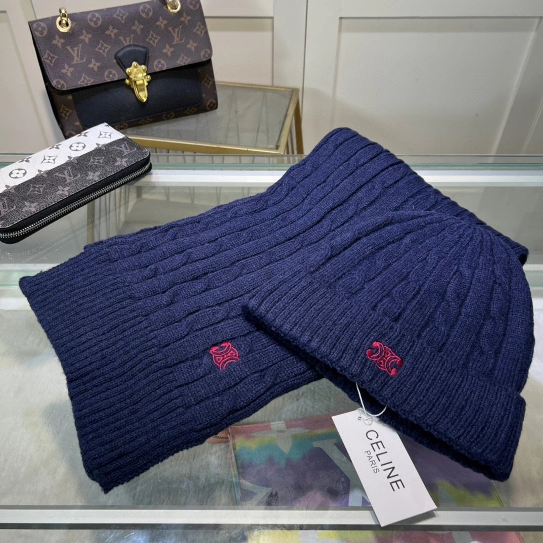 Celine Scarf & Hat Set Ver.E — Photo 7
