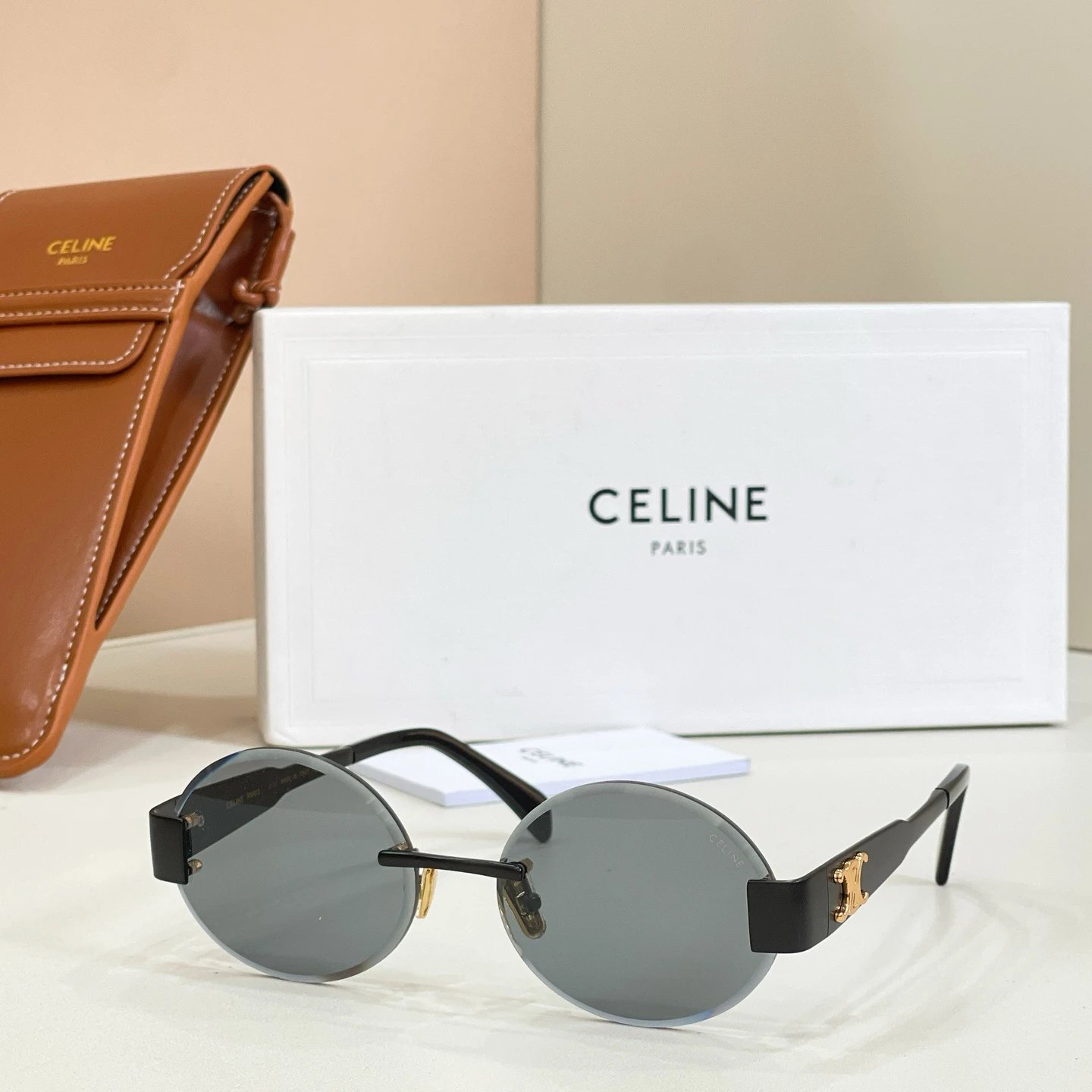 Celine CL42121U Sunglasses 56-17-142 — Zdjęcie 7
